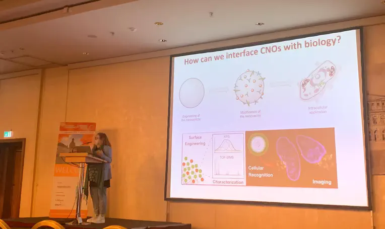 Silvia Giordani gave invited lecture on 'Tailoring Carbon Nanoparticles for Targeted Cancer Therapy' at the 34th International Conference on Diamond and Carbon Materials (ICDCM 2024)